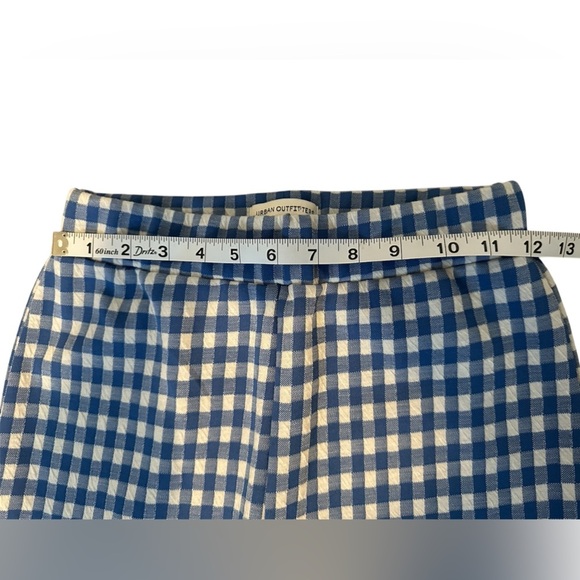 Urban Outfitters Black & Blue Checkered Pants Size Small - Picture 4 of 9